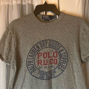 Polo Ralph Lauren dry goods & supply TEE Men’s Small Grey
